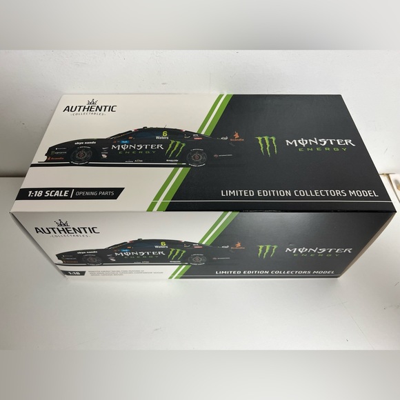 1/18 Authentic MONSTER ENERGY RACING #6 FORD MUSTANG GT 2019 CAMERON WATERS's - Picture 12 of 12